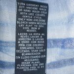 Zac & Rachel L Sleeveless Tie Dye Blue Striped Top Size L Photo 7