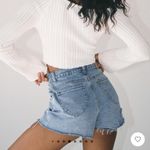 Princess Polly  Distressed Jean Shorts Photo 3