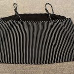 Cotton On  striped strappy blouse size medium boxy shape Photo 3