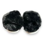 Dolce‎ Vita Women's Fashion Slipper, Black Faux Fur US 6 Photo 1