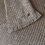 Diane Von Furstenberg DVF | Jaha Bis Gold Metallic Oversized Sweater Photo 4