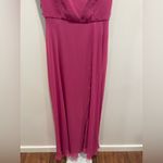 After Six  Contoured Wide Strap Sweetheart Maxi‎ Dress Size 4 Photo 4