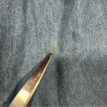 Vintage Willowbend 100% Cotton Denim Skirt High Waist Pleated Knee Length Size 8 Blue Photo 9