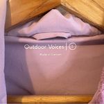 Outdoor Voices  primo fleece pullover in Provence cloud size small Photo 5