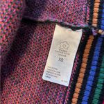 Farm Rio Rainbow Hearts Jacquard-knit Belted Cardigan Size XS Photo 7