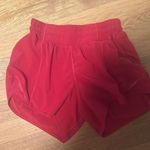 Lululemon Red Hotty Hot Shorts  Photo 0