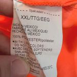 Under Armour  Racerback Tank Top Womens 2X Orange Heatgear Loose Fit Athletic Photo 4