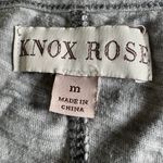 Knox Rose  Heather Gray Scoop Neck Loose Fit Distressed Tank Top Sz Medium Photo 4