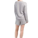 Life is Good NWT  2pc Long Sleeve Pull Over Sweater And Shorts‎ Sz L Photo 1