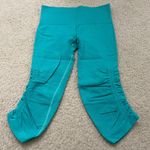 Lululemon Turquoise Lulu Lemon Leggings Photo 0