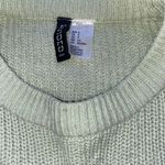 H&M Light Green Cropped Sweater Photo 1