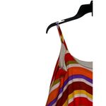 Judith March  Women‎ Dress Mini Retro Sundress Striped High Low Multicolor Medium Photo 2