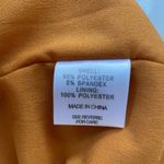 Lucy Paris Women Mustard Sleeveless Mandarin Collar Dress NWT-XS Photo 7