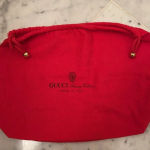 Gucci Authentic Vintage Red Dust Cover Bag Photo 4