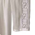 Gunne Sax Vintage Romantic Renaissance Ivory White Lace Prairie Dress 70s Photo 14