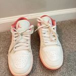 Jordan 1 Low "Sail/Guava Ice/Pink Salt" sneakers Size 7.5 Photo 1