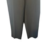 Calvin Klein Black Front Pleated Lined Career Formal Dress Pants Women Sz 6 Photo 3