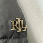 Ralph Lauren Lauren ‎ Women Sz PS Black Down Waterfowl Feathers Puffer Coat Photo 3
