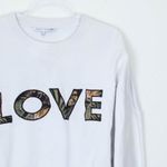 Rebecca Minkoff  Tropical Love Patch Sweatshirt‎ Size XL Photo 2