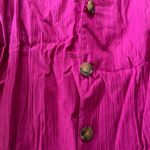 Coldwater Creek Magenta Pink Women’s Doleman Crinkle Jacket Top NWT Size 16 Photo 6