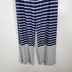 Sunny Leigh Sunny Leight Navy and White Pull-on Pants NWT Size Small Nautical Stripe Pants Photo 3