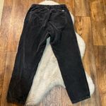 ZARA Corduroy Pants Women's 20 Black Gray Relaxed Straight Leg High Rise Photo 9