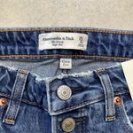 Abercrombie & Fitch A&F Curve Love High Rise Skinny 25β Regular Medium Wash Button Fly NWT Photo 4
