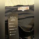 Giking Vintage Black Velour Velvet Dress NWT Size M Photo 3