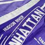 J.Crew  • Manhattan scarf wrap NYC New York City landmarks souvenir travel map Photo 7