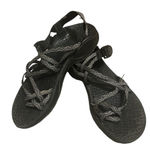 Chaco Black‎ Gray Sport Sandal Women's sz 10 Black Photo 0