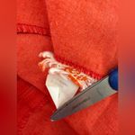 Vintage 1970s Tres Petite Orange Jumpsuit, Size 7 Photo 3