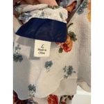 Lush Clothing Lush Floral Print Romper Ruffle Trim Sleeveless Casual Summer Cute Size L Photo 3