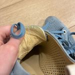 Softwaves Women’s Bliss Platform Sneaker Jeans Blue Suede Leather Size 39/8 Photo 8