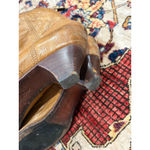 Frye  Steffi Zip Short Leather Ankle Boots Tan Distressed Western Women’s Size 9 Photo 3