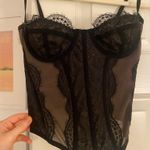 Urban Outfitters  Viral Corset Top Black Photo 1