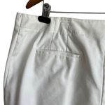 Chico's Women Cotton Pants XL White Straight Leg Classic Officewear Minimalistic Photo 4