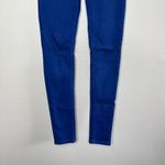 Victoria Beckham Womens Colbalt Blue Mide Rise Skinny Jeans Size 25 designer Photo 2
