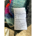 American Eagle  Knit Sweater Crew Retro Revival 90s Artsy Eclectic Indie Sleaze Photo 4