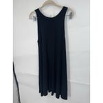 Wilfred Free  Trapeze Dress Women Medium Black Minimalist Witchy Gothic Preppy Photo 7