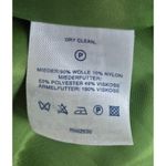 Lands' End  Pink Blazer Green Satin Lining Wool Blend Vented Plus SZ 18W NWOT Photo 4