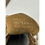 Bean Boot by LL Bean Duck Shoes Women's Sz 8M Brown Leather Low Top Slip Photo 4