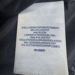 Lands' End Mid Length Down Filled Coat Size S Black Quilted Puffer Jacket Photo 8