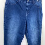 Chico's  Womens High Waisted Denim Jeans Straight Leg Stretch Size M 1.5 Photo 3
