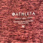 Athleta Women’s Exhale Heel Tight Stash Pocket Softluxe Size M Burgundy Photo 3