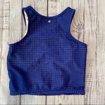 Fabletics  Blue Valentina Midi Bikini Top.  Size XSmall. Photo 2