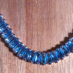 Purple Simulated Diamond Tennis Bracelet Photo 2