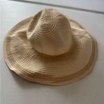 Ralph Lauren Lauren  Cream Wide-Brim Sun Hat Size M‎ Photo 2