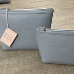 Ted Baker Light Gray Cosmetic Pouch Duo Photo 0