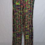 Lilly's Kloset Colorful Knitted Sweater Set Long Sleeve Asymmetrical Size Small Green Photo 4