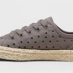 Universal Threads New! Soft faux suede star cutout espadrille sneakers Photo 1